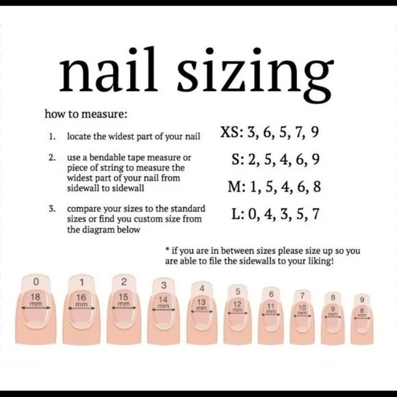 SIZE SMALL jelly press on cloud nails - Picture 3 of 3